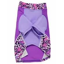 Floral Swirl Purple Sun Protective Lightweight Dog Shirts