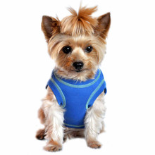 Sport Dog Tank Top - Nautical Blue - Tiny - Big Dog Sizes