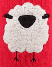 Cute Baa Sheep Dog Sweater by Worthy Dog - 2XL