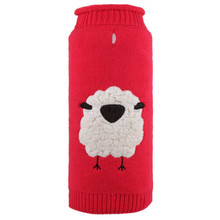 Cute Baa Sheep Dog Sweater by Worthy Dog - 2XL