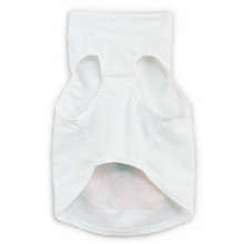 Sun Protective Dog Tank Top - Pineapple / White