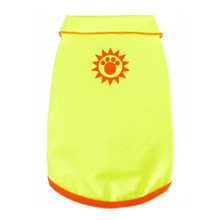 Solar Care & Sunscreen Dog Tank - Neon Yellow