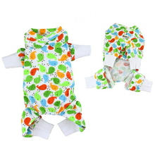 Early Birdies Cotton Knit Dog Pajamas