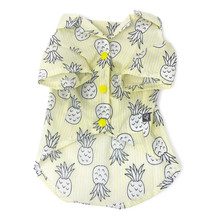 Pineapple Tropical Yellow Dog Camp Shirt