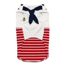 Nautical Stripe Dog Tank