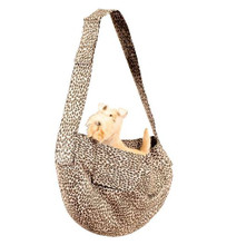 Cheetah Couture Light Luxe Suede Cuddle Dog Carrier