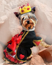 Royal Queen of Hearts Pet Dog Costume