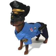 Police Man Pet Dog Costume