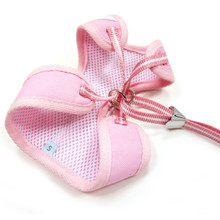 EasyGO Pink Ruffle Dog Harness