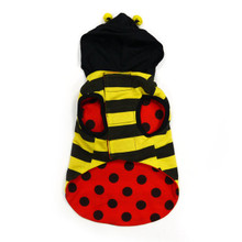 Ladybug or Bumblebee Reversible Dog Costume - 2 Costumes in 1
