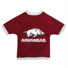 Arkansas Razorbacks Premium Pet Jersey - X-Small