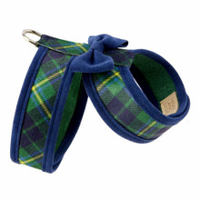 Scotty Forest Plaid Two Tone Tinkie Harness by Susan Lanci