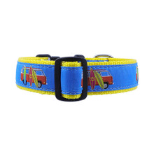 Dog Collar - Surfboards -  3/4 & 1 1/4