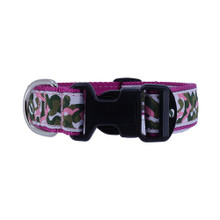 Dog Collar - Pink Camo -  3/4 & 1 1/4