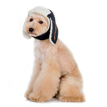 Denim Trapper Pet Dog Hat