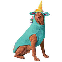Unicorn Hand Knit Dog Sweaters