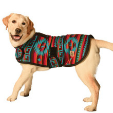 Handmade Desert Rose Wool Blanket Pet Dog Coat