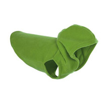 Warm Stretch Fleece Hoodie Dog Vest Wrap - Green