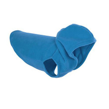 Warm Stretch Fleece Hoodie Dog Vest Wrap - Blue