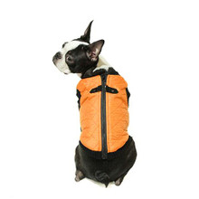 Step In - Zip Up Quilted Fashion Dog Vest - Dark Purple