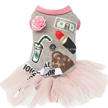 Designer Carrie Bradshaw Pink Tutu Dog Dress