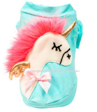Designer Neon Pink Hair Pony Dog T-Shirt