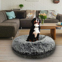Bagel Pet Dog Bed - Midnight Frost - 4 sizes