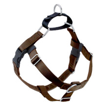 Brown Freedom No-Pull Dog Harness & Optional Leads