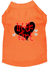 Little Flirt Screen Print Dog Shirt / Tank - 14 Colors