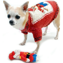Holiday Beary Merry Christmas Dog Sweater w/ Toy