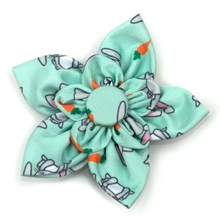 Bunnies Pet Dog Collar Flower