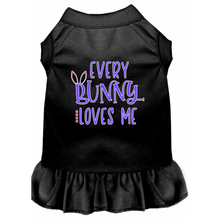 Every Bunny Loves Me Screen Print Dog Dresses - More Colors