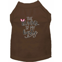 The Bunny is My Bestie Screen Print Dog Shirt / Tank - 12 Colors