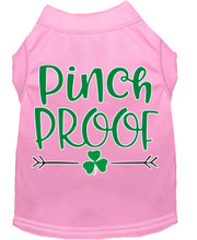 Pinch Proof Screen Print Dog Shirt / Tank - 6 Colors