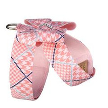 Peaches N Cream Glen Houndstooth Nouveau Bow Tinkie Harness