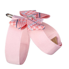 Glen Houndstooth Nouveau Bow Tinkie Harness - Choose Color