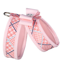 Peaches N Cream W/Trim & Big Bow Puppy Pink Tinkie Harness