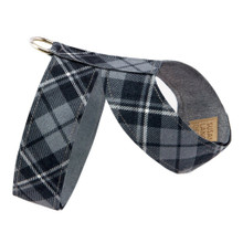 Scotty Charcoal Tinkie Dog Harness Plain Plaid