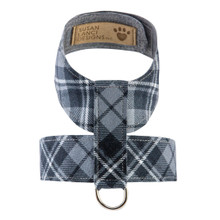 Scotty Charcoal Tinkie Dog Harness Plain Plaid