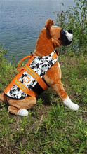 Black/White CAMO Neoprene Pet Life Vest