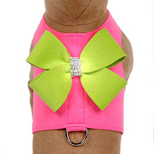 Perfect Pink Harness - Kiwi Bow