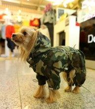 Urban Outdoor Dog Bodysuit /Raincoat -Bionne 2 - Camo