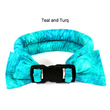 Too Cool Cooling Dog Collars - Teal & Turquoise