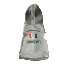 Miami Hurricanes Pet Crewneck Hoodie - XS