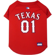 PINK Texas Rangers Mesh Button Down Jersey