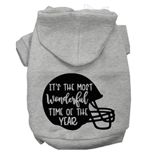 Most Wonderful Time Of The Year Screen Print Dog Hoodie - More Colors