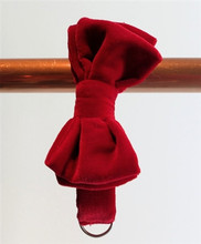 Holly Red Dog Bow Tie by Max Bone