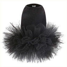 Puppy Angel Tutu Dog Dress - Black