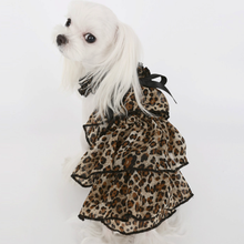 Puppy Angel Kay Luxury Leopard Cancan Dress - Yellow