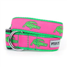 Alligator Pet Dog Collar & Leash